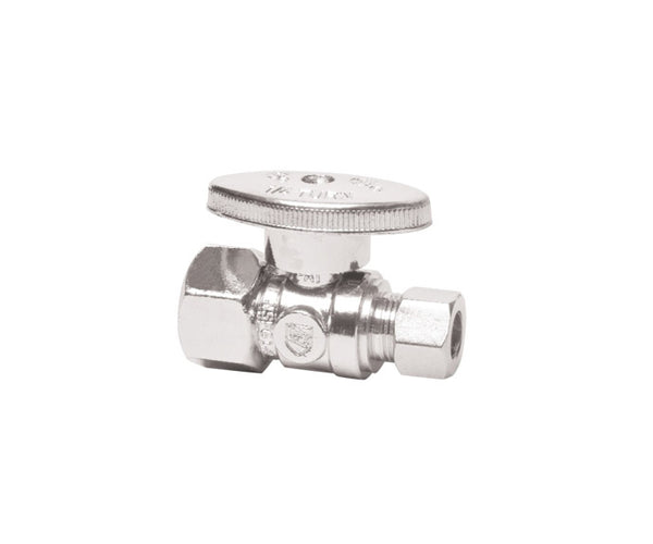 Mountain Plumbing MT412-NL Brass Oval Handle with 1/4" Turn Ball Valve Lead Free Straight