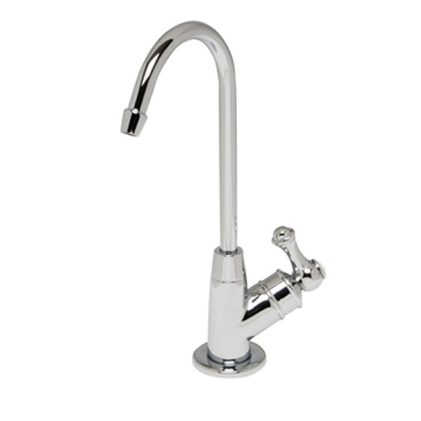 Mountain Plumbing MT624-NL Point-of-Use Drinking Faucet with Round Tapered Base & Angled Side Handle