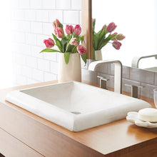 Load image into Gallery viewer, Native Trails NSL2216-P Montecito Native Stone Bath Sink Pearl