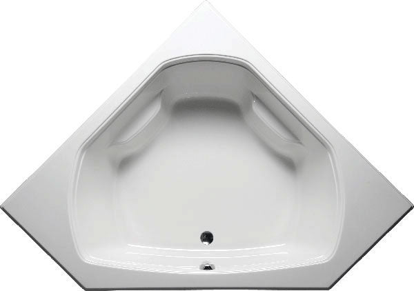 Americh QU6060L Quantum Corner 60" x 60" Drop In Luxury Whirlpool Tub