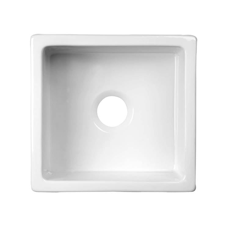 Barclay KS33 Silvia Large Fireclay Kitchen Sink - White