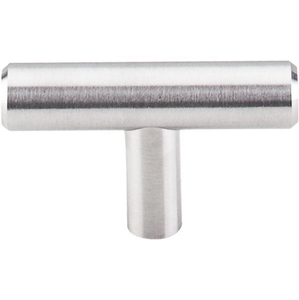 Top Knobs SS1 Solid T-Handle 2" - Brushed Stainless Steel