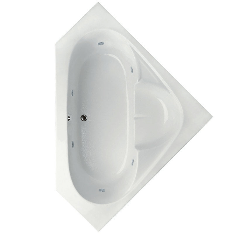 Hydro Systems STU5959AWP-WHI Studio 59 x 59 Whirlpool Tub White