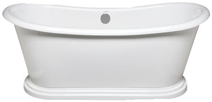 Americh SW6428T-WH Sawyer 64" x 28" Freestanding Tub Only