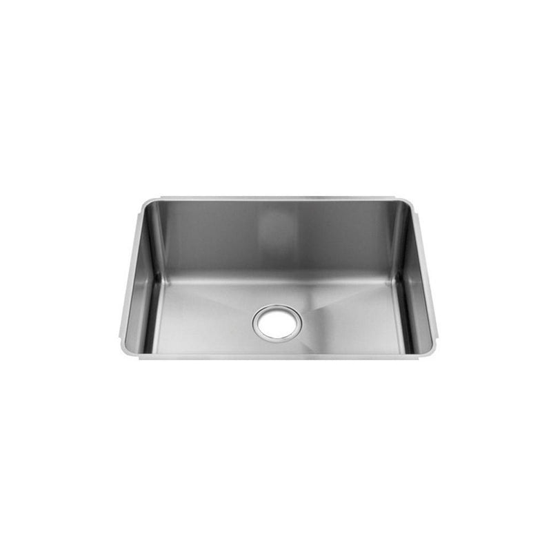 Home Refinements by Julien 003280 Classic Sink Undermount, Single 24X18X10 - Brushed Stainless Steel