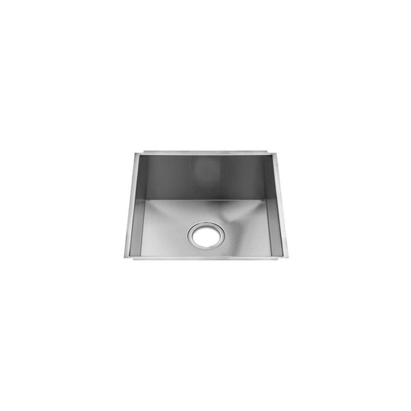 Home Refinements by Julien 003603 Urbanedge Sink Undermount, Single 15X16X8 - Brushed Stainless Steel