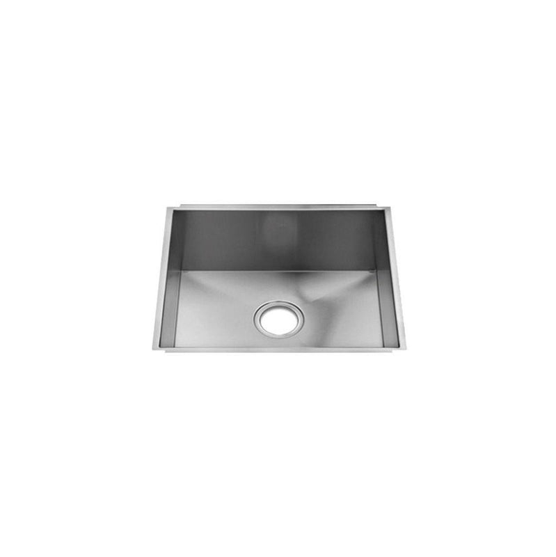 Home Refinements by Julien 003604 Urbanedge Sink Undermount, Single 18X16X8 - Brushed Stainless Steel