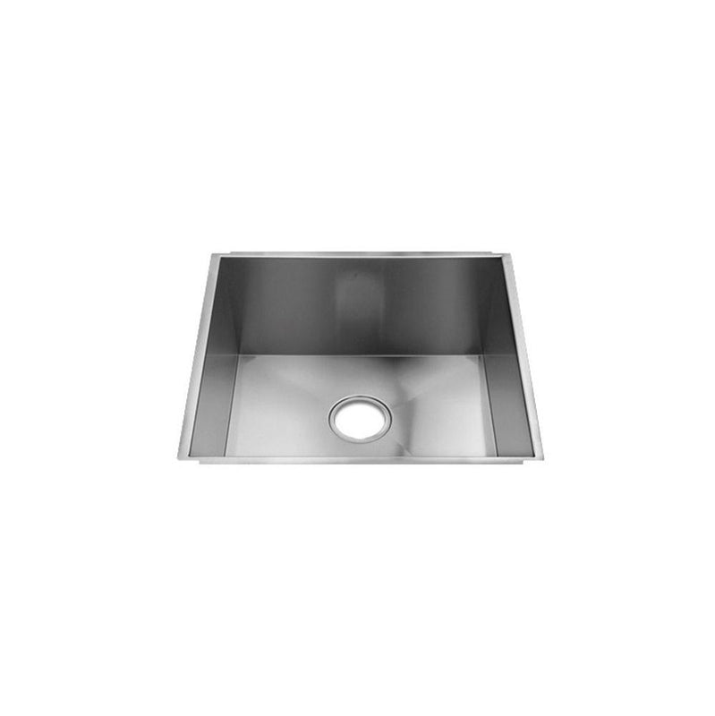 Home Refinements by Julien 003628 Urbanedge Sink Undermount, Single 21X18X10 - Brushed Stainless Steel