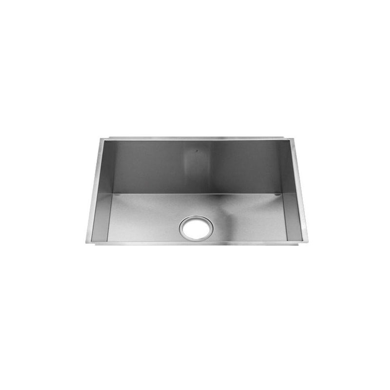 Home Refinements by Julien 003666 Urbanedge Sink Undermount, Single 24X17X10 - Brushed Stainless Steel