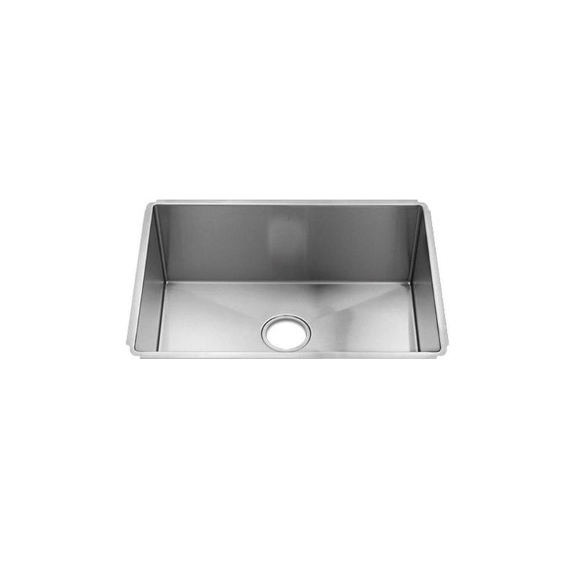 Home Refinements by Julien 003920 J7 Sink Undermount, Single 24X17X10 - Brushed Stainless Steel