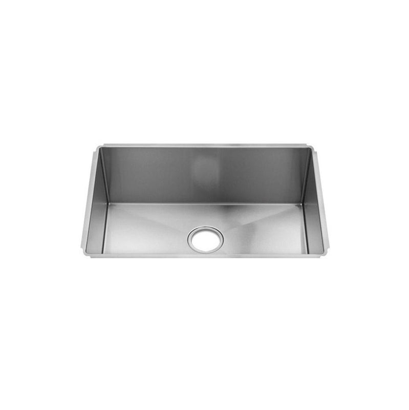 Home Refinements by Julien 003932 J7 Sink Undermount, Single 27X17X10 - Brushed Stainless Steel