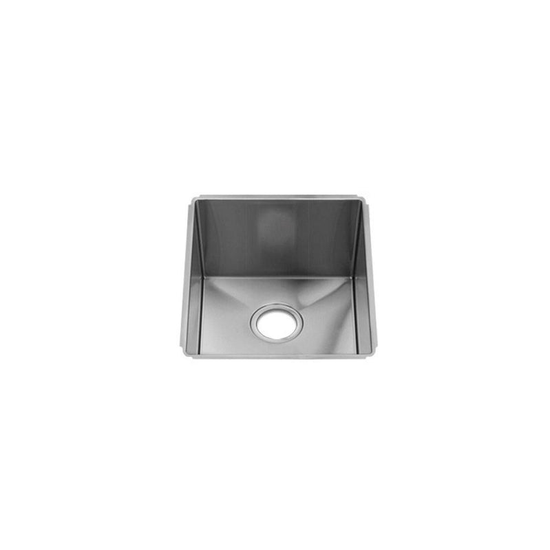 Home Refinements by Julien 003937 J7 Sink Undermount, Single 15X18X10 - Brushed Stainless Steel