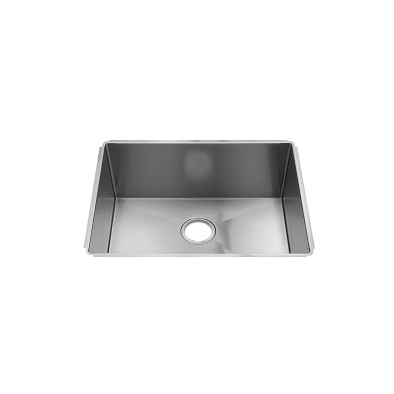 Home Refinements by Julien 003941 J7 Sink Undermount, Single 24X18X10 - Brushed Stainless Steel