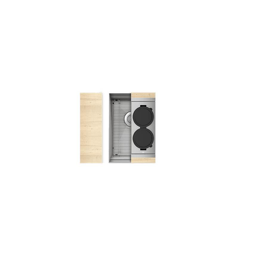Home Refinements by Julien 00543 Smartstation Kit, Undermount Sink, Accessory Single 12X18X10 - Parent