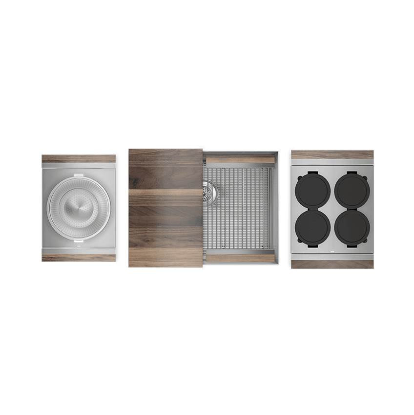 Home Refinements by Julien 00545 Smartstation Kit, Undermount Sink, Accessory Single 24X18X10