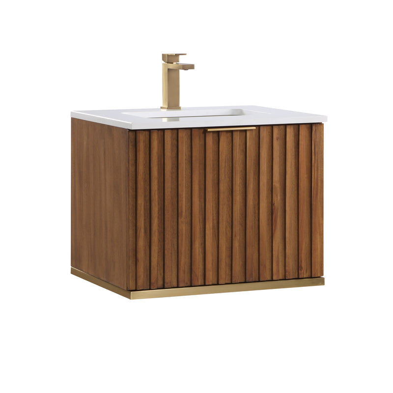 Bemma Terra 24 In. W X 22 In. D X 19 In. H Wallmount Bath Vanity With Top - Parent