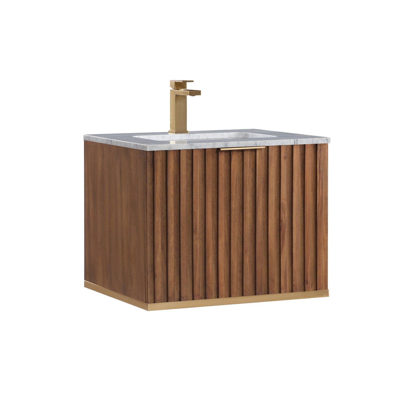 Bemma Terra 24 In. W X 22 In. D X 19 In. H Wallmount Bath Vanity With Top