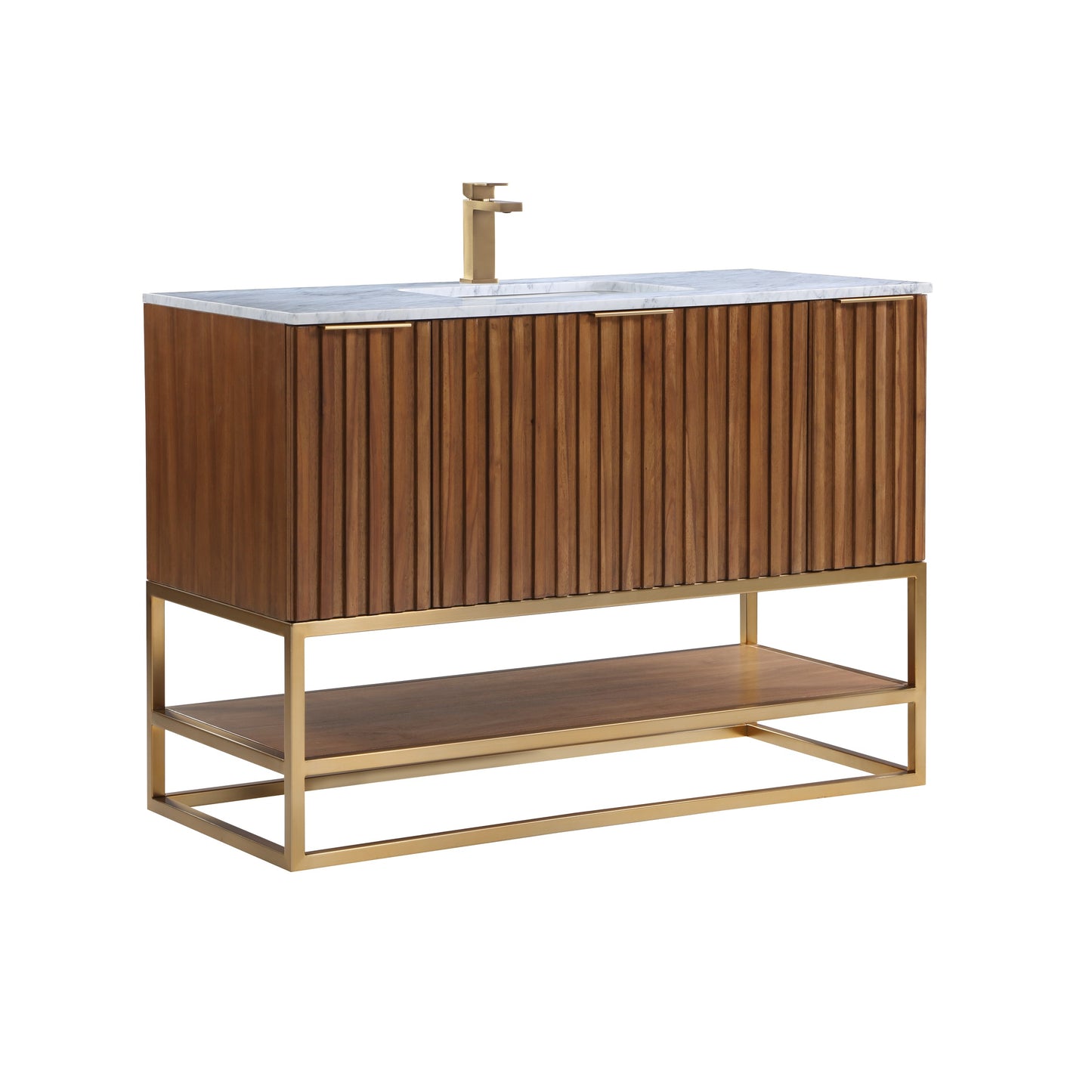 Bemma Terra 48 In. W X 22 In. D X 34 In. H Bath Vanity With Top