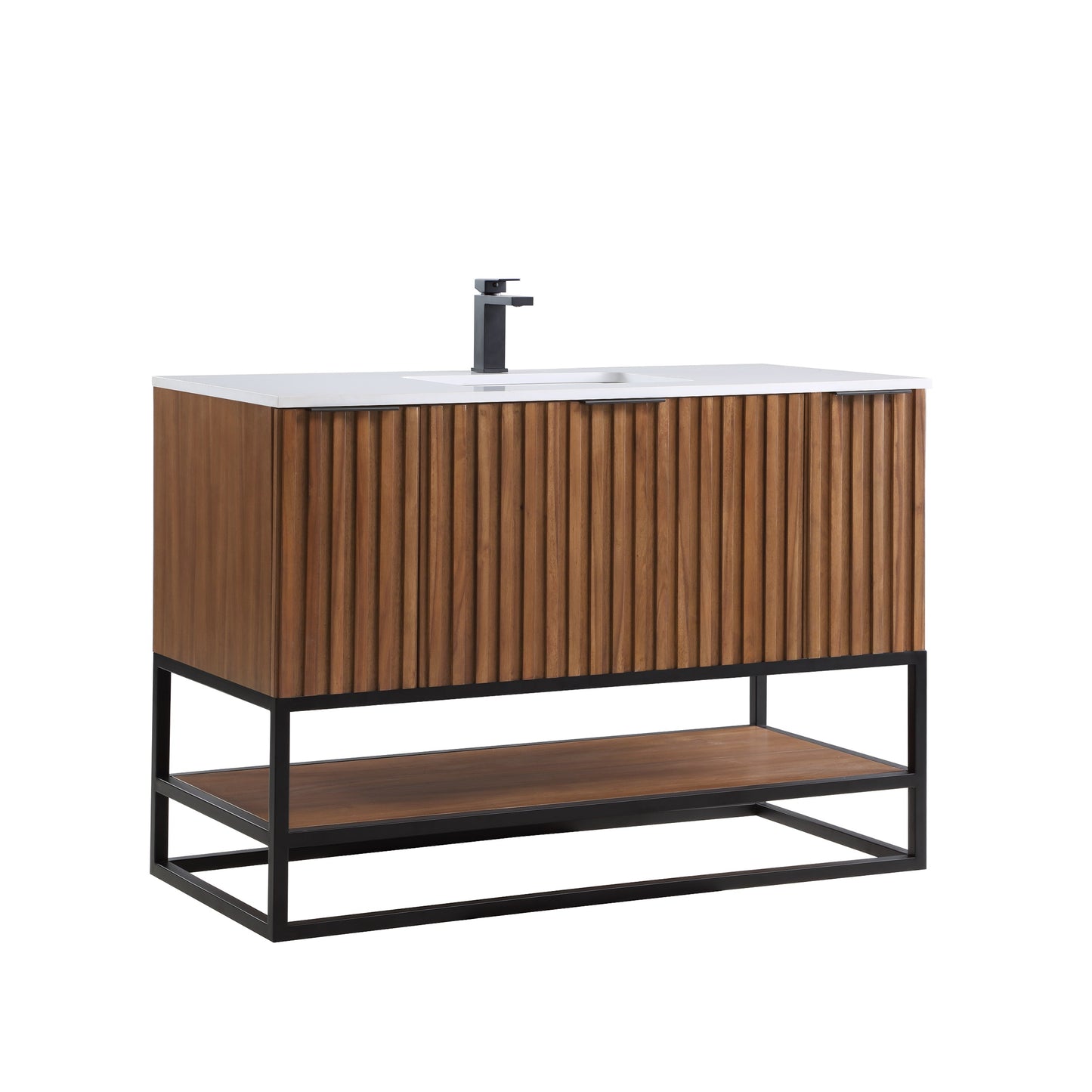 Bemma Terra 48 In. W X 22 In. D X 34 In. H Bath Vanity With Top