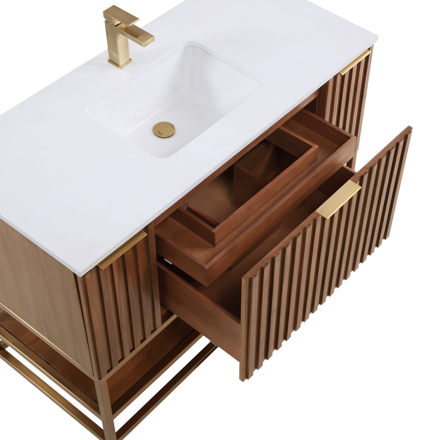 Bemma Terra 48 In. W X 22 In. D X 34 In. H Bath Vanity With Top - Parent