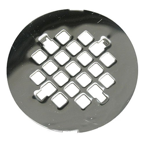 DMH D03-1355 4-1/4-Inch Snap In Style Shower Drain Grate, Chrome Plated