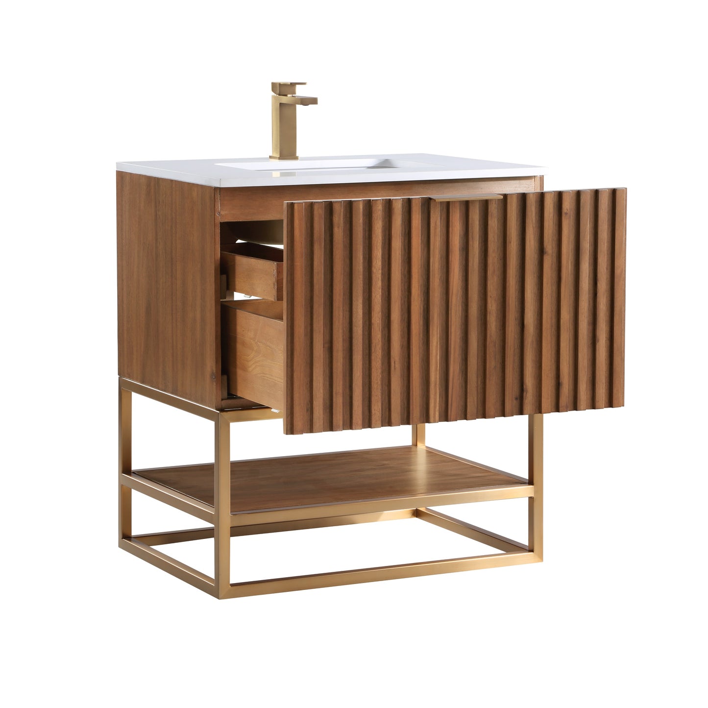 Bemma Terra 30" Bathroom Vanity with Top - Parent