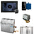 Mr. Steam 06C1AN MS 6 kW (6000 W) Steam Shower Generator Package of 240 Volt & 1-Phase with iSteamX Control