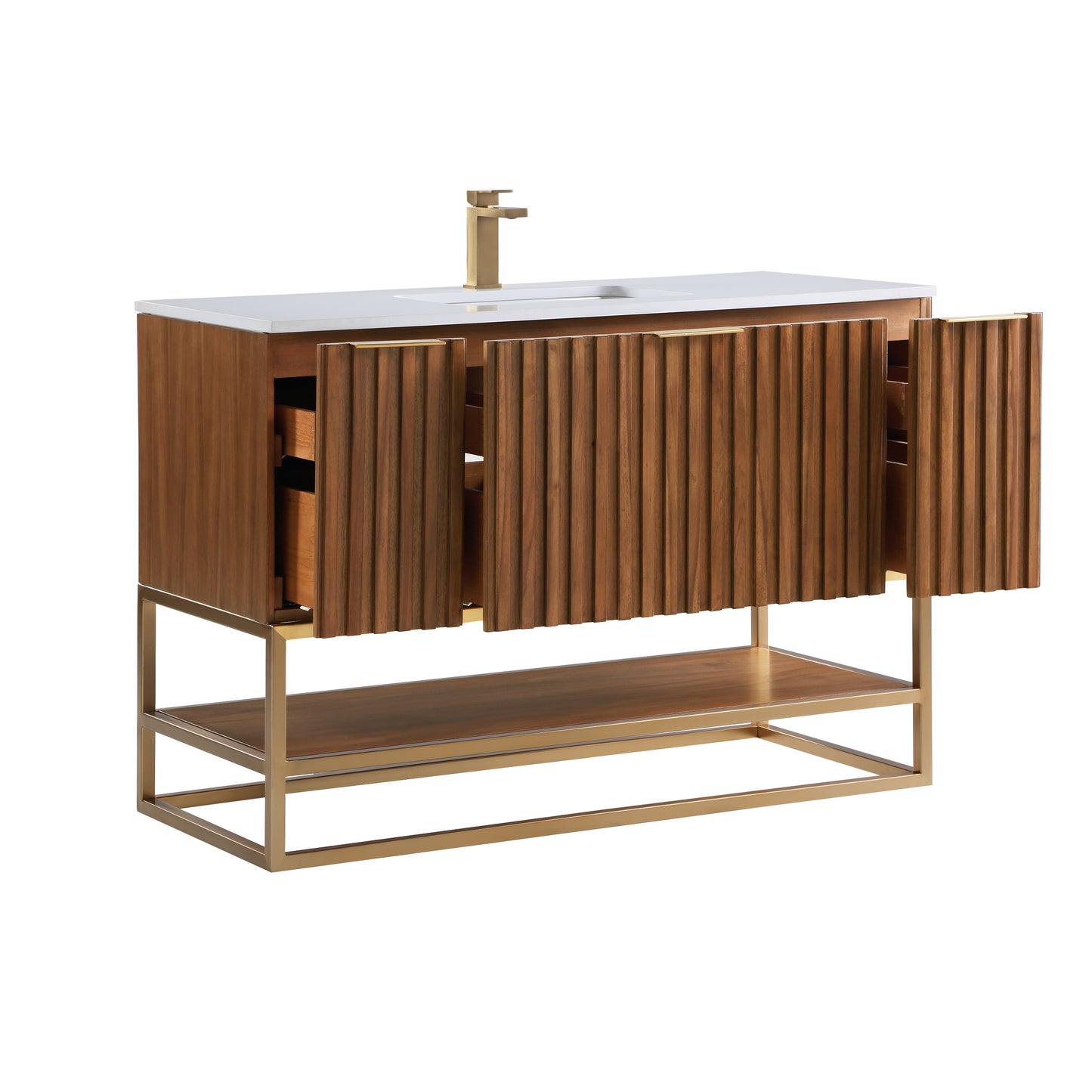 Bemma Terra 48 In. W X 22 In. D X 34 In. H Bath Vanity With Top - Parent