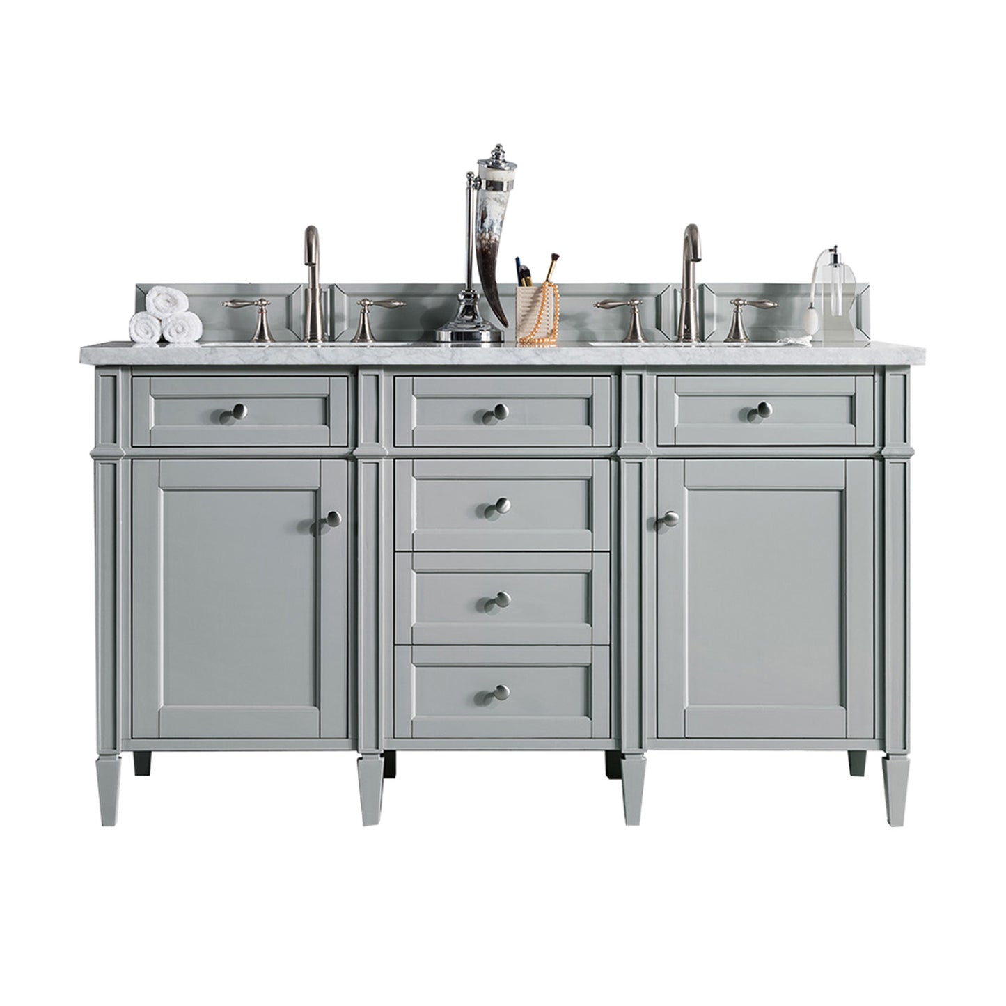 James Martin Brittany 60" Double Vanity Cabinet