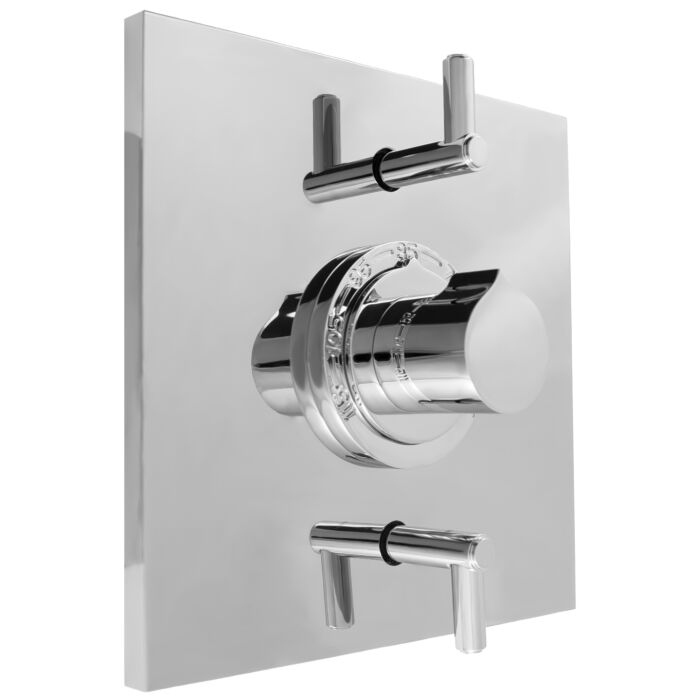 Sigma 1.050096.V2T 1/2'' Thermostatic Set Two Volume Controls Trim Nuance - Parent