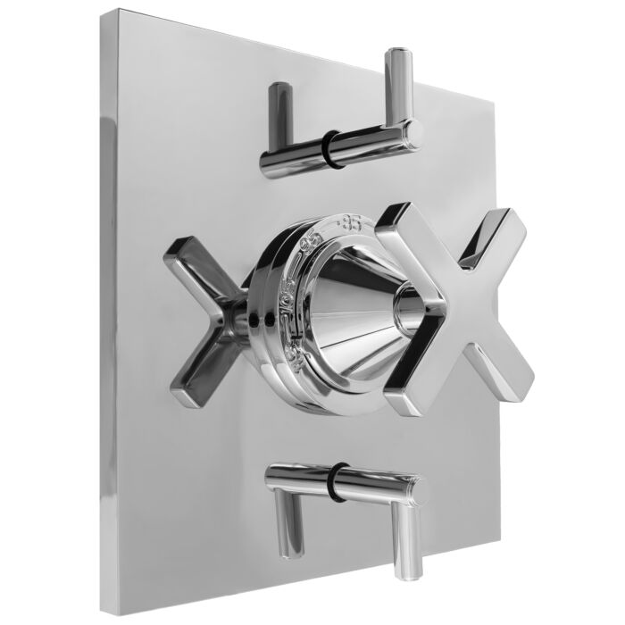 Sigma 1.053996.V2T 1/2'' Thermostatic Set Two Volume Control Trim Tribeca X - Parent