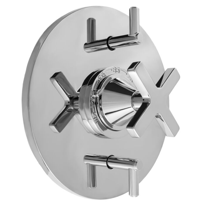 Sigma 1.073096.V2T 1/2'' Thermostatic Set Two Volume Control Trim Carina X - Parent