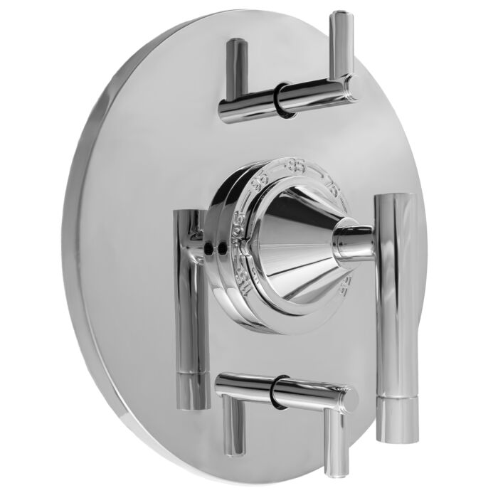 Sigma 1.074996.V2T 1/2'' Thermostatic Set Two Volume Control Trim Polaris Ii - Parent