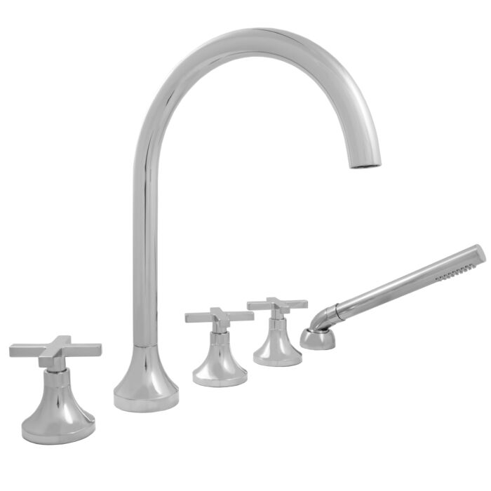 Sigma 1.129893T Roman Tub Set Trim With Deckmount Handshower Capella X - Parent