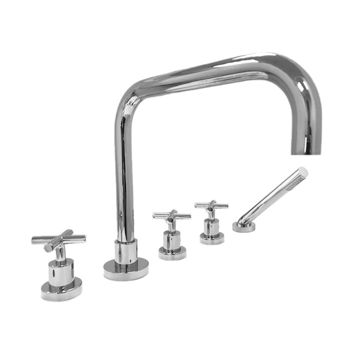 Sigma 1.444893T Roman Tub Set Trim With Deckmount Handshower Nova Ii - Parent