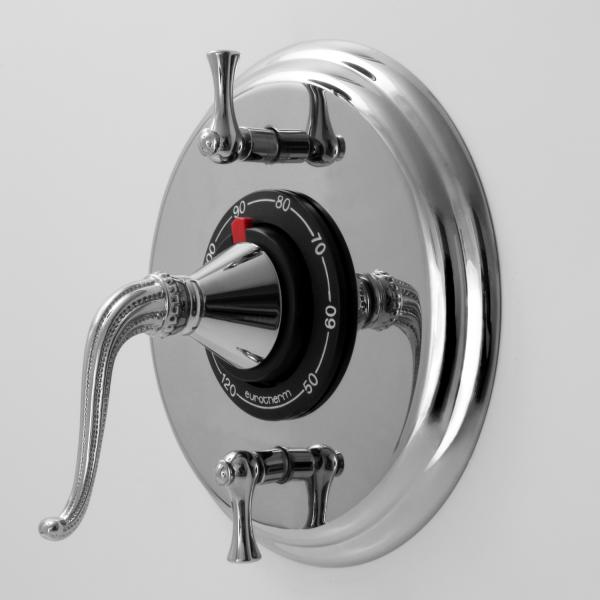 Sigma 1.000296.V2T 1/2'' Thermostatic Set Two Volume Controls Trim Jeferson Elite Ii - Parent