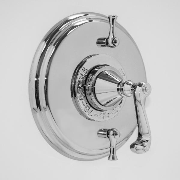 Sigma 1.000496.V2T 1/2'' Thermostatic Set Two Volume Controls Trim Charlotte - Parent