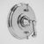 Sigma 1.000496.V2T 1/2'' Thermostatic Set Two Volume Controls Trim Charlotte - Parent