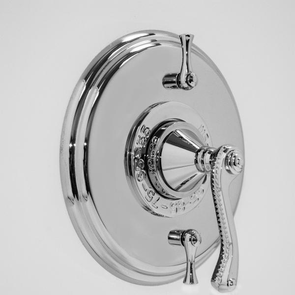 Sigma 1.000596.V2T 1/2'' Thermostatic Set Two Volume Controls Trim Charlotte Elite - Parent