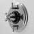 Sigma 1.000696.V2T 1/2'' Thermostatic Set Two Volume Controls Trim Portsmouth - Parent