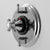 Sigma 1.000996.V2T 1/2'' Thermostatic Set Two Volume Controls Trim Salem - Parent