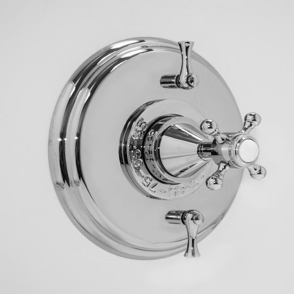 Sigma 1.001496.V2T 1/2'' Thermostatic Set Two Volume Controls Trim Alexandria - Parent