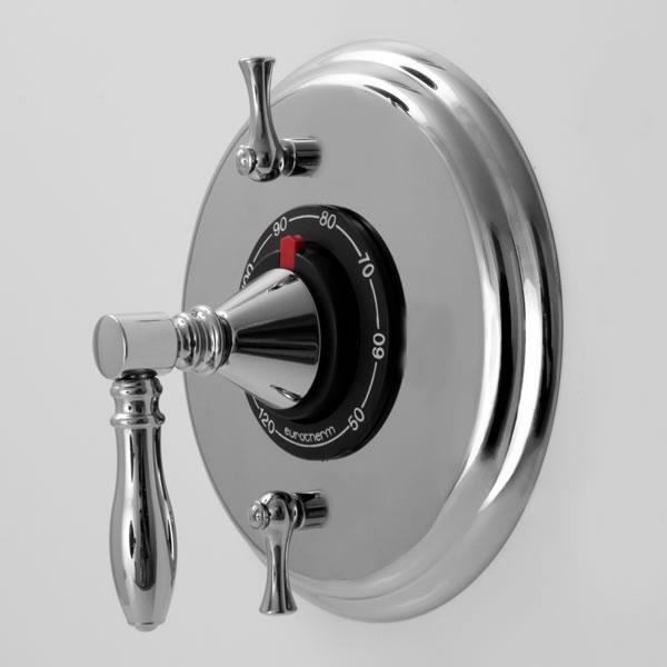 Sigma 1.002796.V2T 1/2'' Thermostatic Set Two Volume Controls Trim only Huntington - Parent