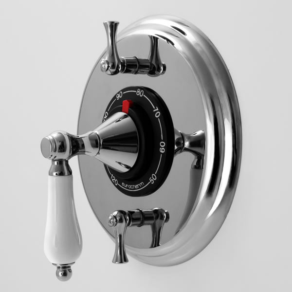 Sigma 1.004396.V2T 1/2'' Thermostatic Set Two Volume Controls Trim New Hampton - Parent