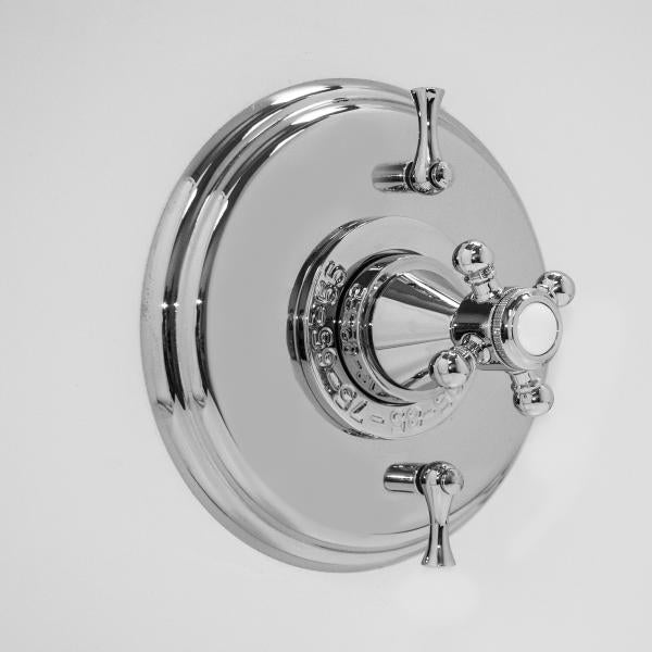 Sigma 1.005596.V2T 1/2'' Thermostatic Set Two Volume Controls Trim St. Michel - Parent