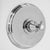 Sigma 1.005597DT 3/4'' Thermostatic Set With 9'' Plate Trim St. Michel - Parent