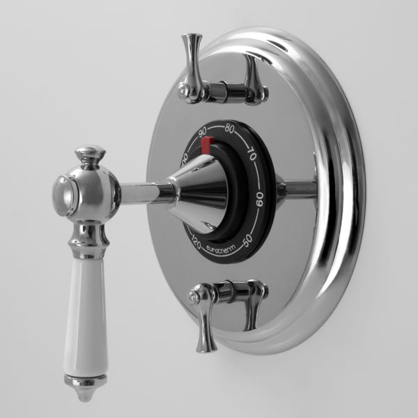 Sigma 1.007696.V2T 1/2'' Thermostatic Set Two Volume Controls Trim Waldorf - Parent