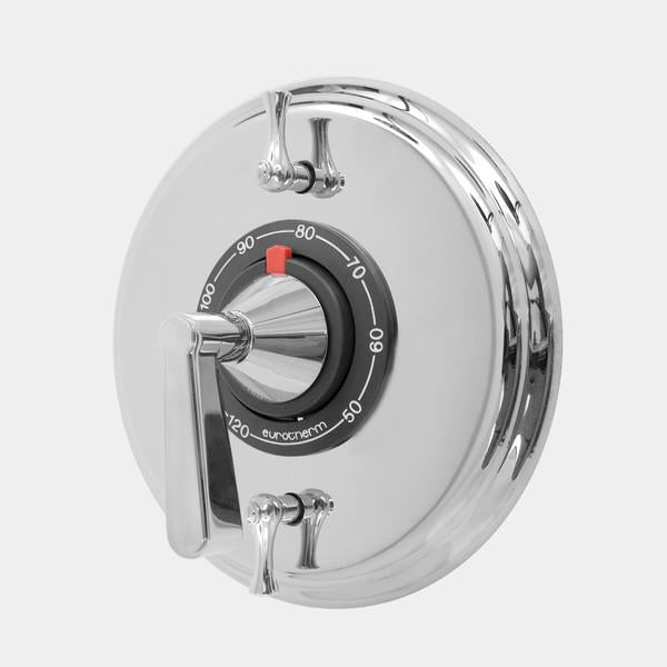 Sigma 1.009396.V2T 1/2'' Thermostatic Set Two Volume Controls Trim Moderne - Parent