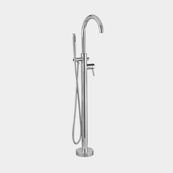Sigma 1.1100530T Contemporary Floormount Single.Hole Tub Filler Trim - Parent