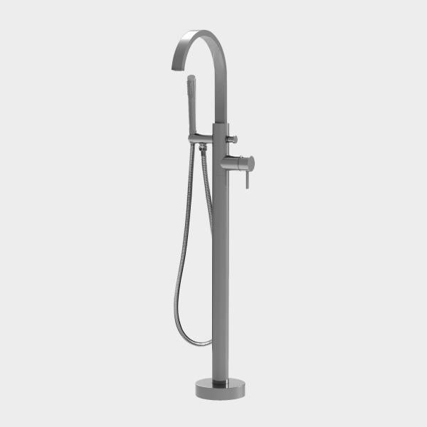 Sigma 1.1600530T Contemporary Floormount Single.Hole Tub Filler Trim - Parent